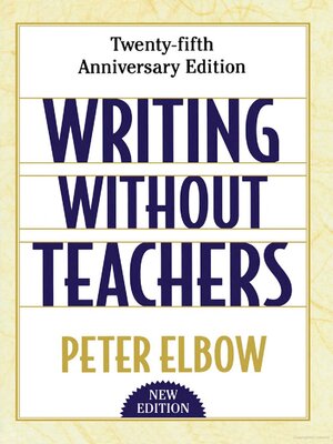 cover image of Writing without Teachers
